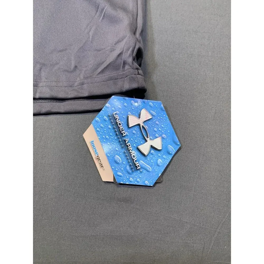 Under Armour Loose Fit Performance Apparel T-Shirt Gray Athleisure NWT 29x22 - Picture 6 of 9